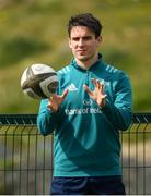 8 April 2019; Joey Carbery during Munster Rugby Squad Training at the University of Limerick in Limerick. Photo by Harry Murphy/Sportsfile