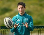 8 April 2019; Joey Carbery during Munster Rugby Squad Training at the University of Limerick in Limerick. Photo by Harry Murphy/Sportsfile