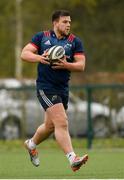 8 April 2019; James French during Munster Rugby Squad Training at the University of Limerick in Limerick. Photo by Harry Murphy/Sportsfile