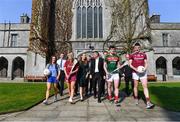 10 April 2019; Attendees at the launch of NUI Galway Scholarships with GPA and WGPA at NUI Galway in Galway. Photo by Piaras Ó Mídheach/Sportsfile