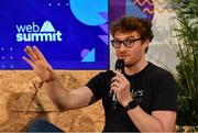 10 April 2019; Paddy Cosgrave, CEO at Web Summit, during Web Summit Meetup at Web Summit HQ, Tramway House in Dublin. Picture credit: Sam Barnes / Web Summit via Sportsfile