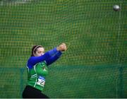 7 April 2019; Zoe Mohan of Cushinstown A.C., Co. Meath, competing in the Women's Hammer during the AAI National Spring Throws at AIT in Athlone, Co Westmeath.  Photo by Harry Murphy/Sportsfile