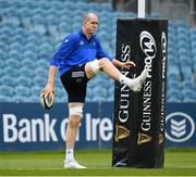 12 April 2019; Devin Toner during the Leinster Rugby captain's run at the RDS Arena in Dublin. Photo by Ramsey Cardy/Sportsfile