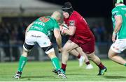 12 April 2019; Ciaran Parker of Munster takes on Marco Lazzaroni of Benetton Treviso during the Guinness PRO14 Round 20 game between Benetton Treviso and Munster Rugby at Stadio di Monigo in Treviso, Italy. Photo by Roberto