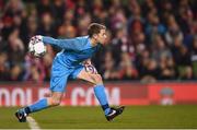 12 April 2019; Shane Supple of Republic of Ireland XI during the Sean Cox Fundraiser match between the Republic of Ireland XI and Liverpool FC Legends at the Aviva Stadium in Dublin. Photo by Stephen McCarthy/Sportsfile