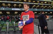 12 April 2019; Shane Supple of Republic of Ireland XI before the Sean Cox Fundraiser match between the Republic of Ireland XI and Liverpool FC Legends at the Aviva Stadium in Dublin. Photo by Stephen McCarthy/Sportsfile