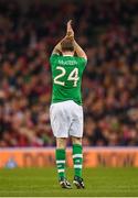 12 April 2019; Jason McAteer of Republic of Ireland XI during the Sean Cox Fundraiser match between the Republic of Ireland XI and Liverpool FC Legends at the Aviva Stadium in Dublin. Photo by Stephen McCarthy/Sportsfile