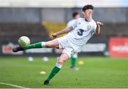 12 April 2019; Brandon Bermingham of Republic of Ireland warms-up prior to the SAFIB Centenary Shield Under 18 BoysÕ International match between Republic of Ireland and England at Dalymount Park in Dublin. Photo by Ben McShane/Sportsfile