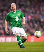 12 April 2019; Graham Kavanagh of Republic of Ireland XI during the Sean Cox Fundraiser match between the Republic of Ireland XI and Liverpool FC Legends at the Aviva Stadium in Dublin. Photo by Stephen McCarthy/Sportsfile