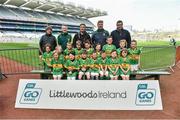 13 April 2019; Glenmore GAA Club Co Kilkenny pictured at the Littlewoods Ireland Go Games Provincial Days in Croke Park. This year over 6,000 boys and girls aged between six and twelve represented their clubs in a series of mini blitzes and just like their heroes got to play in Croke Park. Photo by Matt Browne/Sportsfile