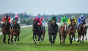 13 April 2019; Imaging, with Oisin Orr up, second from left, on their way to winning the Gladness Stakes at Naas Racecourse in Naas, Co Kildare. Photo by David Fitzgerald/Sportsfile