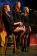 13 April 2019; Munster team Rachel Hodnett Rachel O’Sullivan, Aine Fitzgerald, Ashlie O’Sullivan and Amy O’Sullivan from St. James, Cork, competing in the Bailéad Ghrúpa catagory during the Scór Sinsir All Ireland Finals at the TF Royal hotel and theatre, Old Westport road in Castlebar, Co Mayo. Photo by Eóin Noonan/Sportsfile