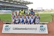 13 April 2019; Craanford GAA Club, Co. Wexford, pictured at the Littlewoods Ireland Go Games Provincial Days in Croke Park. This year over 6,000 boys and girls aged between six and twelve represented their clubs in a series of mini blitzes and just like their heroes got to play in Croke Park. Photo by Matt Browne/Sportsfile