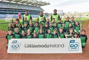 13 April 2019; Bective GAA Club Navan Co Meath pictured at the Littlewoods Ireland Go Games Provincial Days in Croke Park. This year over 6,000 boys and girls aged between six and twelve represented their clubs in a series of mini blitzes and just like their heroes got to play in Croke Park. Photo by Matt Browne/Sportsfile