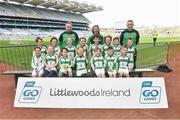 13 April 2019; O'Raghallaighs Gaelic GAA Club Co Louth pictured at the Littlewoods Ireland Go Games Provincial Days in Croke Park. This year over 6,000 boys and girls aged between six and twelve represented their clubs in a series of mini blitzes and just like their heroes got to play in Croke Park. Photo by Matt Browne/Sportsfile