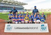 13 April 2019; Grange GAA Club Co Kildare pictured at the Littlewoods Ireland Go Games Provincial Days in Croke Park. This year over 6,000 boys and girls aged between six and twelve represented their clubs in a series of mini blitzes and just like their heroes got to play in Croke Park. Photo by Matt Browne/Sportsfile