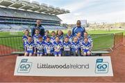 13 April 2019; Lann Léire GAA Club Co Louth pictured at the Littlewoods Ireland Go Games Provincial Days in Croke Park. This year over 6,000 boys and girls aged between six and twelve represented their clubs in a series of mini blitzes and just like their heroes got to play in Croke Park. Photo by Matt Browne/Sportsfile