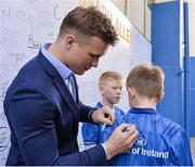 13 April 2019; Leinster player Josh Van Der Flier in Autograph Alley ahead of the Guinness PRO14 Round 20 match between Leinster and Glasgow Warriors at the RDS Arena in Dublin. Photo by Ben McShane/Sportsfile
