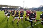 13 April 2019; Action from the Bank of Ireland Half-Time Minis featuring Longford RFC and Athboy RFC at the Guinness PRO14 Round 20 match between Leinster and Glasgow Warriors at the RDS Arena in Dublin. Photo by Ramsey Cardy/Sportsfile