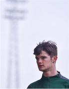 12 April 2019; Donal Higgins of Republic of Ireland prior to the SAFIB Centenary Shield Under 18 Boy's International match between Republic of Ireland and England at Dalymount Park in Dublin. Photo by Ben McShane/Sportsfile