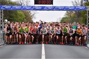 14 April 2019; A general view of the start of the Great Ireland Run 2019 in conjunction with AAI National 10k Championships at Phoenix Park in Dublin. Photo by Sam Barnes/Sportsfile