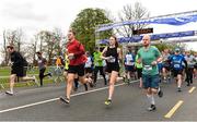 14 April 2019; Runners competing in the Great Ireland Run 2019 in conjunction with AAI National 10k Championships at Phoenix Park in Dublin. Photo by Sam Barnes/Sportsfile