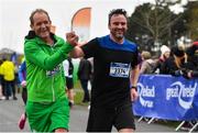 14 April 2019; John O'Shea, left, and Shane Nolan competing in the Great Ireland Run 2019 in conjunction with AAI National 10k Championships at Phoenix Park in Dublin. Photo by Sam Barnes/Sportsfile