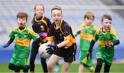 14 April 2019; Action between Nobber, Co Meath, and Tubberclair, Co Westmeath, during the Littlewoods Ireland Go Games Provincial Days in Croke Park. This year over 6,000 boys and girls aged between six and twelve represented their clubs in a series of mini blitzes and just like their heroes got to play in Croke Park. Photo by Piaras Ó Mídheach/Sportsfile
