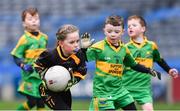 14 April 2019; Áine Murphy of Nobber, Co Meath, during the Littlewoods Ireland Go Games Provincial Days in Croke Park. This year over 6,000 boys and girls aged between six and twelve represented their clubs in a series of mini blitzes and just like their heroes got to play in Croke Park. Photo by Piaras Ó Mídheach/Sportsfile