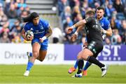 13 April 2019; Joe Tomane of Leinster during the Guinness PRO14 Round 20 match between Leinster and Glasgow Warriors at the RDS Arena in Dublin. Photo by Ramsey Cardy/Sportsfile