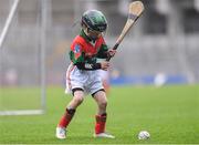 14 April 2019; Seán Gann of The Rower Inistioge, Co Kilkenny, in action against Faythe Harriers, Co Wexford, during the Littlewoods Ireland Go Games Provincial Days in Croke Park. This year over 6,000 boys and girls aged between six and twelve represented their clubs in a series of mini blitzes and just like their heroes got to play in Croke Park. Photo by Piaras Ó Mídheach/Sportsfile