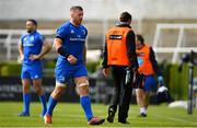 13 April 2019; Seán O'Brien of Leinster leaves the pitch during the Guinness PRO14 Round 20 match between Leinster and Glasgow Warriors at the RDS Arena in Dublin. Photo by Ramsey Cardy/Sportsfile