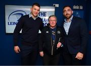 13 April 2019; Leinster players Ross Molony and Jack Conan with guests in the Blue Room prior to the Guinness PRO14 Round 20 match between Leinster and Glasgow Warriors at the RDS Arena in Dublin. Photo by Stephen McCarthy/Sportsfile