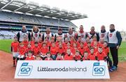 14 April 2019; The Fingallians, Co Dublin, team at the Littlewoods Ireland Go Games Provincial Days in Croke Park. This year over 6,000 boys and girls aged between six and twelve represented their clubs in a series of mini blitzes and just like their heroes got to play in Croke Park. Photo by Piaras Ó Mídheach/Sportsfile