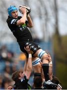 13 April 2019; Scott Cummings of Glasgow Warriors during the Guinness PRO14 Round 20 match between Leinster and Glasgow Warriors at the RDS Arena in Dublin. Photo by Stephen McCarthy/Sportsfile