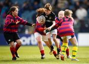13 April 2019; Action from the Bank of Ireland Half-Time Minis featuring Longford RFC and Athboy RFC at the Guinness PRO14 Round 20 match between Leinster and Glasgow Warriors at the RDS Arena in Dublin. Photo by Stephen McCarthy/Sportsfile