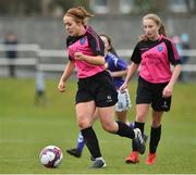 14 April 2019; Molly Doyle of Metopplitan GL during the FAI Women’s U19 Interleague Cup Final match between Metropolitan GL and Wexford WSSL at Bridgewater Park, Co. Wicklow. Photo by Matt Browne/Sportsfile