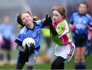 15 April 2019; Action during the LGFA U10 Go Games Activity Day at Croke Park in Dublin. Photo by Harry Murphy/Sportsfile