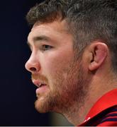 15 April 2019; Captain Peter O'Mahony during a Munster Rugby Press Conference at University of Limerick in Limerick. Photo by Brendan Moran/Sportsfile