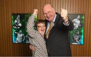 15 April 2019; In attendance during the GAA's 5 charities 2019 announcement are Uachtarán Chumann Lúthchleas Gael John Horan with Stephen Doherty at Croke Park in Dublin. Photo by David Fitzgerald/Sportsfile