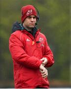 15 April 2019; Head coach Johann van Graan during Munster Rugby Squad Training at University of Limerick in Limerick. Photo by Brendan Moran/Sportsfile