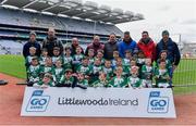14 April 2019; The St Mary's Rochfortbridge, Co Westmeath, team at the Littlewoods Ireland Go Games Provincial Days in Croke Park. This year over 6,000 boys and girls aged between six and twelve represented their clubs in a series of mini blitzes and just like their heroes got to play in Croke Park. Photo by Piaras Ó Mídheach/Sportsfile