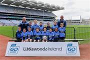14 April 2019; The Asca, Co Carlow, team at the Littlewoods Ireland Go Games Provincial Days in Croke Park. This year over 6,000 boys and girls aged between six and twelve represented their clubs in a series of mini blitzes and just like their heroes got to play in Croke Park. Photo by Piaras Ó Mídheach/Sportsfile
