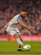 12 April 2019; Jermaine Pennant of Liverpool FC Legends during the Sean Cox Fundraiser match between the Republic of Ireland XI and Liverpool FC Legends at the Aviva Stadium in Dublin. Photo by Sam Barnes/Sportsfile