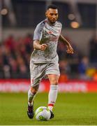 12 April 2019; Jermaine Pennant of Liverpool FC Legends during the Sean Cox Fundraiser match between the Republic of Ireland XI and Liverpool FC Legends at the Aviva Stadium in Dublin. Photo by Sam Barnes/Sportsfile