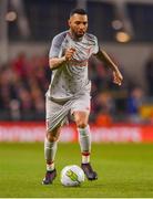 12 April 2019; Jermaine Pennant of Liverpool FC Legends during the Sean Cox Fundraiser match between the Republic of Ireland XI and Liverpool FC Legends at the Aviva Stadium in Dublin. Photo by Sam Barnes/Sportsfile