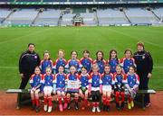 15 April 2019; The Eoghan Rua team from Co. Sigo during the LGFA U10 Go Games Activity Day at Croke Park in Dublin. Photo by Harry Murphy/Sportsfile