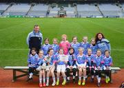 15 April 2019; The Firies team, Co. Kerry, during the LGFA U10 Go Games Activity Day at Croke Park in Dublin. Photo by Harry Murphy/Sportsfile