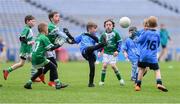 14 April 2019; Aaron Grant of Ballyroan Abbey, Co Laois, in action against St Mary's Rochfortbridge, Co Westmeath, during the Littlewoods Ireland Go Games Provincial Days in Croke Park. This year over 6,000 boys and girls aged between six and twelve represented their clubs in a series of mini blitzes and just like their heroes got to play in Croke Park. Photo by Piaras Ó Mídheach/Sportsfile