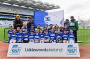 14 April 2019; The Lisdowney, Co Kilkenny, team at the Littlewoods Ireland Go Games Provincial Days in Croke Park. This year over 6,000 boys and girls aged between six and twelve represented their clubs in a series of mini blitzes and just like their heroes got to play in Croke Park. Photo by Piaras Ó Mídheach/Sportsfile